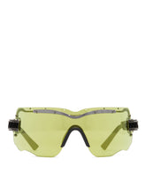 Occhiali Da Sole E15 Mask Verdi - KUBORAUM | PLP | dAgency