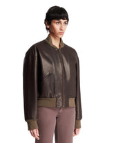 Giacca Morisel in Pelle Marrone | PDP | Antonia