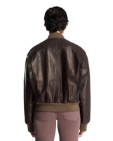 Giacca Morisel in Pelle Marrone | PDP | Antonia