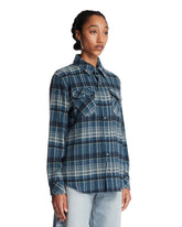 Blue Tartan Shirt | PDP | Antonia