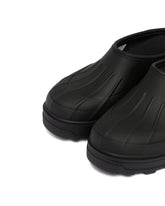 Tretorn x Kassl Editions Black Eefje Slippers | PDP | Antonia