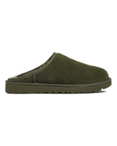 Green Slip-On Classic Slippers | PDP | Antonia