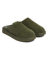 Green Slip-On Classic Slippers | PDP | Antonia