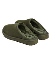 Green Slip-On Classic Slippers | PDP | Antonia