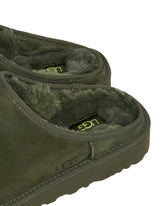 Green Slip-On Classic Slippers | PDP | Antonia