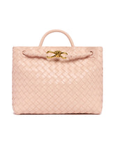Pink Medium Andiamo Bag | PDP | Antonia