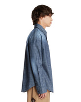 Blue Cotton Shirt | PDP | Antonia