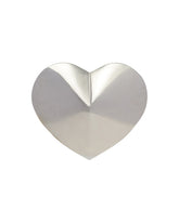 Silver Minaudiere Le Coeur Bag | PDP | Antonia