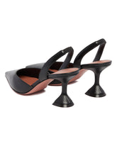 Black Holli Leather Pumps | PDP | Antonia