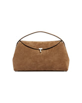 Beige T-Lock Bag | PDP | Antonia