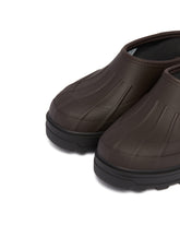 Tretorn x Kassl Editions Brown Eefje Slippers | PDP | Antonia