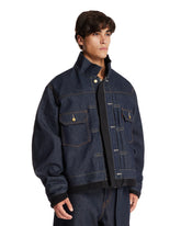 Levi's x Sacai Blouson Reversibile Blu | PDP | Antonia