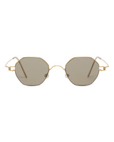Gold Air Rim Titanium 8218 Sunglasses | PDP | Antonia