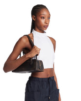 Brown Medium Le Teckel Aged Leather Bag | PDP | Antonia