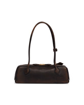 Brown Medium Le Teckel Aged Leather Bag | PDP | Antonia