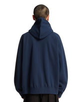 Sacai x Carhartt WIP Blue Cotton Jersey Hoodie | PDP | Antonia