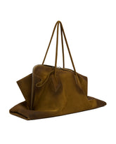 Green Suede Large Passeggiata Bag | PDP | Antonia