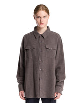Gray Cashmere Shirt - Men's knitwear | PLP | Antonia