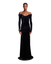 Blue Long Fitted Dress | PDP | Antonia