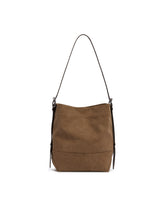 Brown Belted Canvas Bag | PDP | Antonia