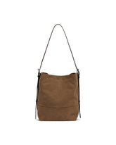 Brown Belted Canvas Bag | PDP | Antonia