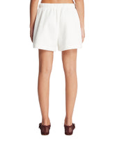 White Cotton Shorts | PDP | Antonia