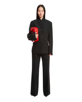 Black Overlay Suit Jacket - TOTEME-STUDIO | PLP | dAgency