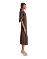 Brown Off-Shoulder Dress | PDP | Antonia