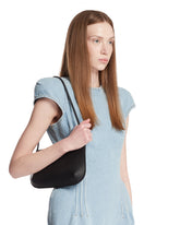 Borsa A Tracolla Loge In Pelle Nera | PDP | Antonia