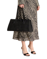 Black Leather Le Teckel Tote Bag | PDP | Antonia