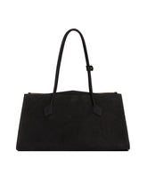 Black Leather Le Teckel Tote Bag | PDP | Antonia