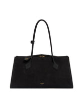 Black Leather Le Teckel Tote Bag | All | Antonia