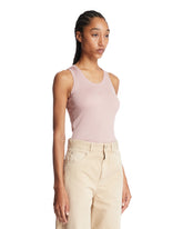 LOEWE Paulas Ibiza Pink Silk Top | PDP | Antonia