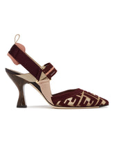 Burgundy FF Colibrì Slingbacks | PDP | Antonia