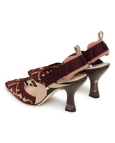 Burgundy FF Colibrì Slingbacks | PDP | Antonia