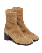 Stivaletti Tabi In Suede Beige | PDP | Antonia