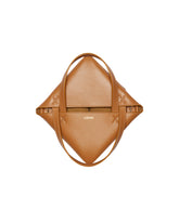 Beige Small Puzzle Fold Tote | PDP | Antonia