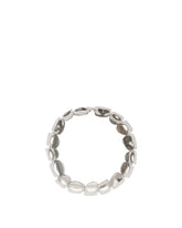 Silver Croco Scale Brass Necklace | PDP | Antonia