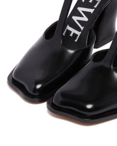 Black Wave T-Bar Pumps | PDP | Antonia