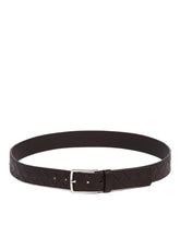 Brown Leather Intrecciato Belt | All | Antonia