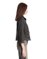 Gray Cropped Jacket | PDP | Antonia