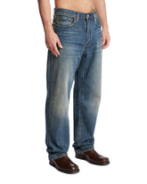 Levi's x Barbour Blue 568 Loose Jeans | PDP | Antonia