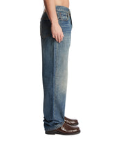 Levi's x Barbour Blue 568 Loose Jeans | PDP | Antonia