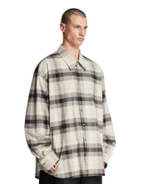 Beige Check Shirt | PDP | Antonia