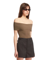 Green Cut-Out Top | PDP | dAgency