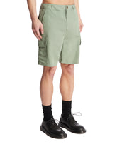 LOEWE Paula's Ibiza Green Cargo Shorts | PDP | Antonia