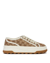 Sneakers GG Beige - Gucci donna | PLP | dAgency