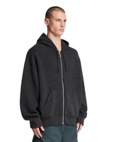 Gray Cashmere Hoodie | PDP | Antonia