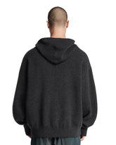 Gray Cashmere Hoodie | PDP | Antonia