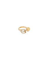 Gold Double Sphere Ring | PDP | Antonia